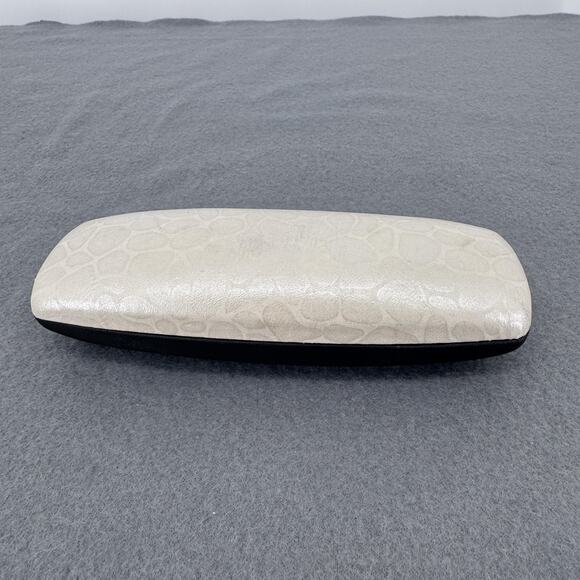 Jill Stuart Eyeglasses Womens Brown Studded Rectangle JS005-1 50-17-135 w/ Case - Picture 13 of 13